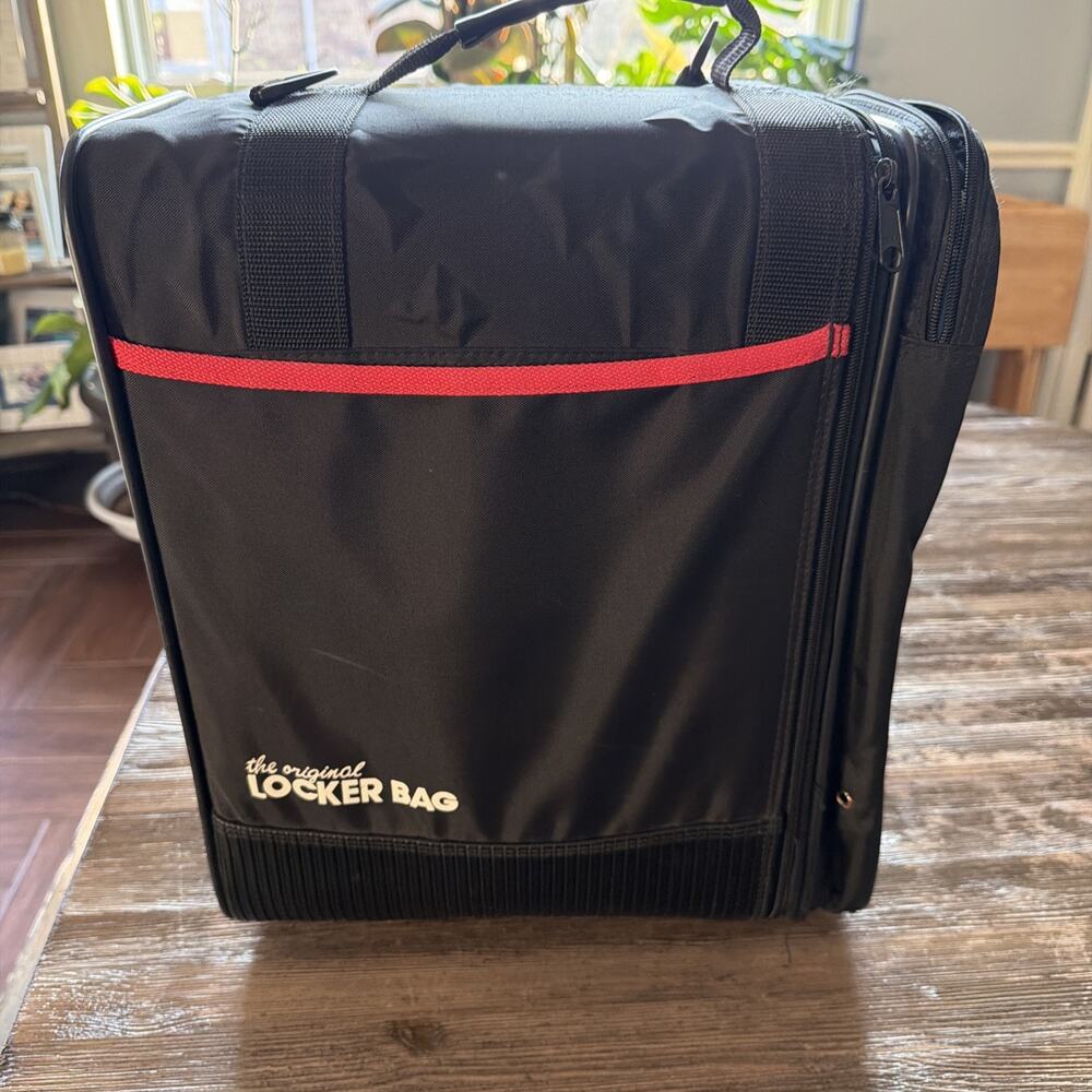 OGIO The Original Locker Bag Pro Gym Carry On Travel Luggage Black 17" 15" 8"
